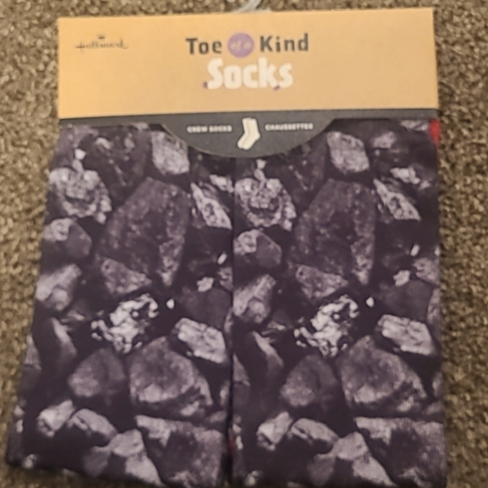 Toe of a Kind Crew socks from Hallmark